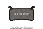 DOUBLE H SINTERED STREET PAD
