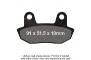 M/C DISC PAD SET -DMX