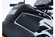 KTM Duke 125 '17-'23 Tank Traction Grips : BLACK 2-Grip Kit