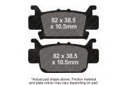 M/C DISC PAD - RED