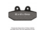 EBC V PAD SEMI SINTERED PAD SET