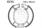 EBC GROOVED BRAKE SHOE SET