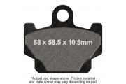 M/C DISC PAD SET -DMX