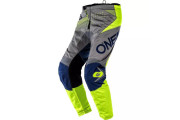 ELEMENT PANTS FACTOR G/YEL 34 GREY BLUE YELLOW 34/50 ONEAL