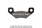 MOTORCYCLE DISC PAD SET