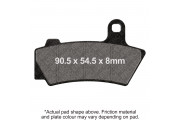 DOUBLE H SINTERED STREET PAD