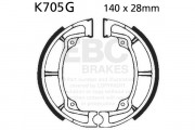 EBC GROOVED BRAKE SHOE SET (5)