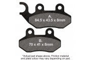 DOUBLE H SINTERED STREET PAD