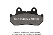 EBC V PAD SEMI SINTERED PAD SET