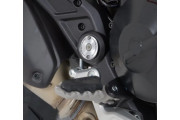 Frame Plug silver aluminium RHS only Ducati Hypermotard 8