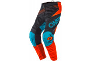 ELEMENT PANTS FACTOR G/BL 34 GREY BLUE ORANGE 34/50 ONEAL