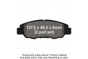 M/C DISC PAD SET - LW - BLACK - POLARIS SLINGSHOT PAD