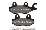 DOUBLE H SINTERED STREET PAD
