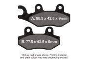 DOUBLE H SINTERED STREET PAD