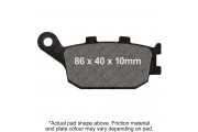 M/C DISC PAD SET - DMX