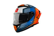 MED MT THUNDER 4 PENTAL B4 OR FULL FACE ORANGE