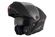 LARGE ATOM 2 SOLID MATT BK A1 FLIP UP MT HELMETS