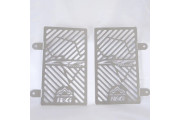 Branded Radiator Guards (pair) stainless Honda CRF1100L Af