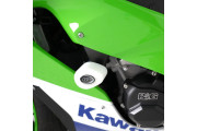 Aero Crash Protectors (WHITE) Kawasaki ZX-10R '11- / ZX-10R
