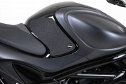 Suzuki Gladius '09- Traction Grips : BLACK 2-Grip Kit