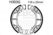 EBC GROOVED BRAKE SHOE SET (5) 5