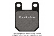 EBC V PAD SEMI SINTERED PAD SET
