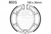 EBC GROOVED BRAKE SHOE SET