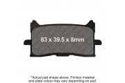 DOUBLE H SINTERED STREET PAD