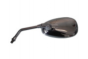 Mirror 10mm Chrome Teardrop right hand yamaha thread