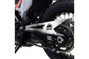 Brushed stainless Chain Guard KTM 790 Adventure '19-'22 / 8