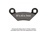 M/C DISC PAD SET - SINTERED