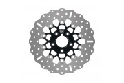Front Floating 10 Bobbin Black Chrome Hub Wide Band Disc