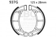 EBC GROOVED BRAKE SHOE SET