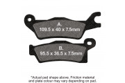 M/C SINTERED DISC PAD SET
