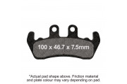 M/C DISC PAD SET - AF08