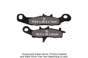 MOTORCYCLE DISC PAD SET