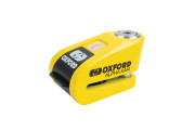 XA14 ALPHA ALARM DISC LOCK YEL