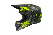 Large O'Neal 1SRS Youth Helmet VIBRANT black/neon y 49/50