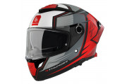 LAR MT THUNDER 4 PENTAL B5 RED FULL FACE LARGE