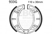 EBC GROOVED BRAKE SHOE SET