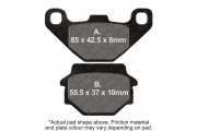 M/C DISC PAD SET - DMX