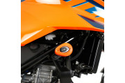 Aero Crash Protectors (ORANGE) KTM 125/250/390 Duke '24-