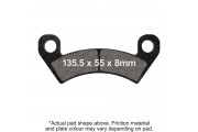 M/C DISC PAD - SINTERED