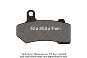 DOUBLE H SINTERED STREET PAD