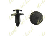 Fairing Clip Push Rivet Type 6mm hole with Head 14mm Black