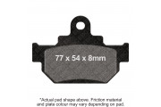 EBC V PAD SEMI SINTERED PAD SET