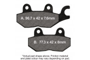 DOUBLE H SINTERED STREET PAD