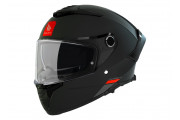 MT THUNDER 4 SV MEDIUM  SOLID  A1 MATT BLACK