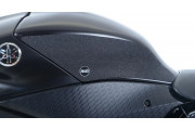Yamaha YZF-R6 '17- Tank Traction Grips : BLACK 2-Grip Kit