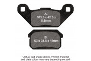 M/C DISC PAD SET (5)